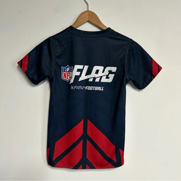 Houston Texans Size Youth Medium Flag Football Reversible Jersey - Picture 4 of 10
